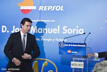 El ministro Soria en un foro organizado por Repsol || Foto: Acfipress