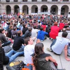 Asambleas del 15M en la Porticada