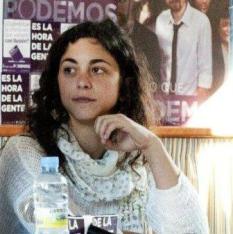 Tania González Peñas, eurodiputada, que ha sido profesora interina en Laredo