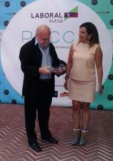 José Ramón Saiz Viadero recoge el premio honorífico de la Plataforma de Empresas Culturales de Cantabria