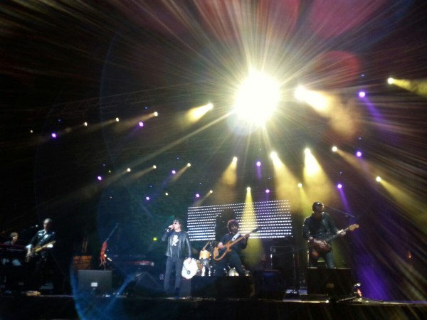 Andrés Calamaro, durante su concierto en el Amstel Música en Grande || Foto: Laro García