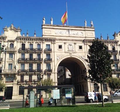 Bandera Banco Santander