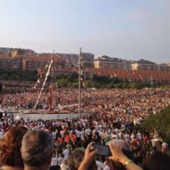 Acto de inauguración del Mundial de Vela