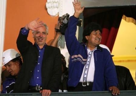El tándem electoral boliviano