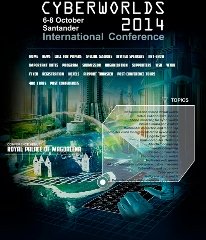 Vista de la página web del Congreso Internacional Cyberworlds 2014