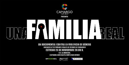 Cartel del documental 'Una familia real', basado en hechos reales.