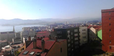 Vistas a la Bahía desde el Prado San Roque