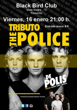 De Polis es una banda procedente de Murcia creada para rendir tributo a The Police.