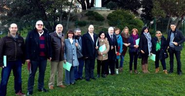 Presentación del acuerdo entre Cantabria Abora y Compromiso con Cantabria