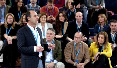 Ignacio Diego interviene en la convención del PP