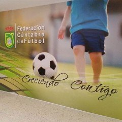 El nuevo aspecto de la Federación Cántabra de Fútbol