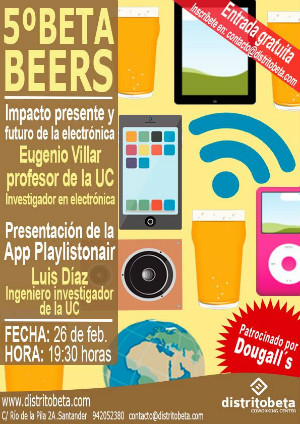 Programa de  la quinta edición de las Betabeers.