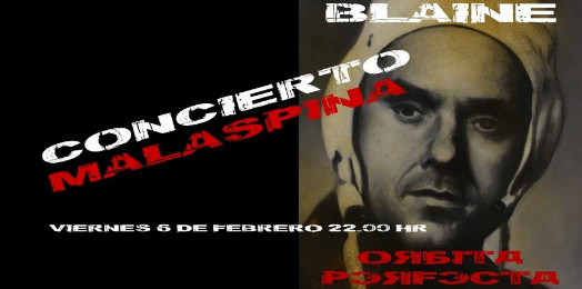 El concierto de presentación será en el Malaspina a las 10 de la noche.