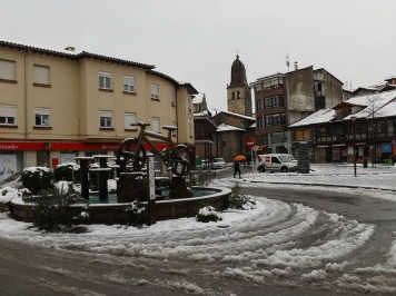 Cabezón de la Sal es uno de los municipios donde más acostumbrados están a la nieve.