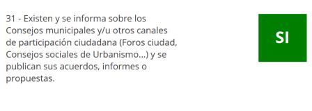 Se especifica que se pueden consultar los acuerdos de los consejos de participación