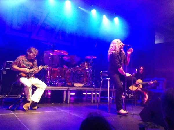 Letz Zep, deleitando al público en Escenario Santander