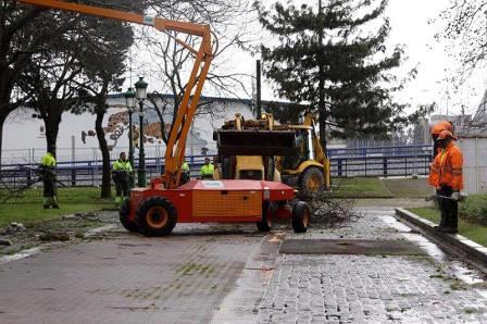 Trabajos en el parque (FOTO: Amigos de La Marga)