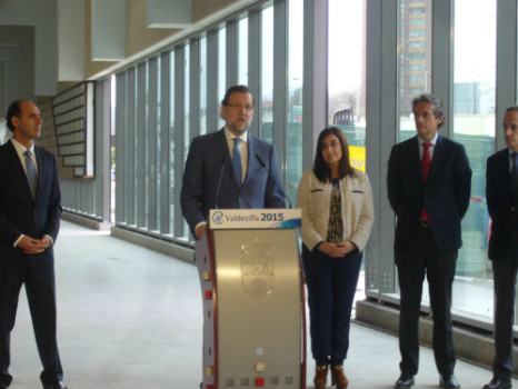 Ignacio Diego, Mariano Rajoy, María José Sáenz de Buruaga y Iñigo de la Serna.