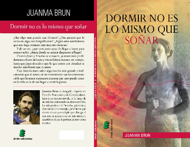 Cubierta del nuevo libro de Juanma Brun.