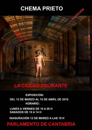 'La Ciudad Delirante' de Chema Prieto mezcla lugares urbanos con imágenes inventadas.