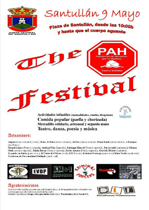 Cartel de The PAH Festival.