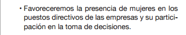 Esto es del programa electoral del PP, el partido que recurrió la Ley de Igualdad de Zapatero (pag 79)