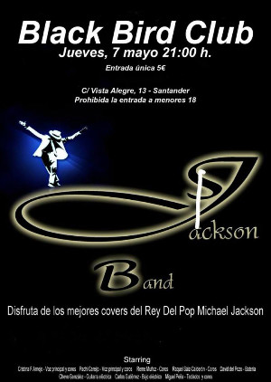 El tributo a Michael Jackson será en el Black Bird Club.
