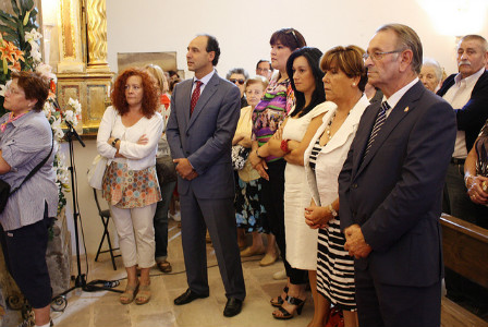 Jesús Ángel Pacheco (derecha) junto a Ignacio Diego en las celebracioes de la Virgen de Valencia en 2010. Foto: Partido Popular.