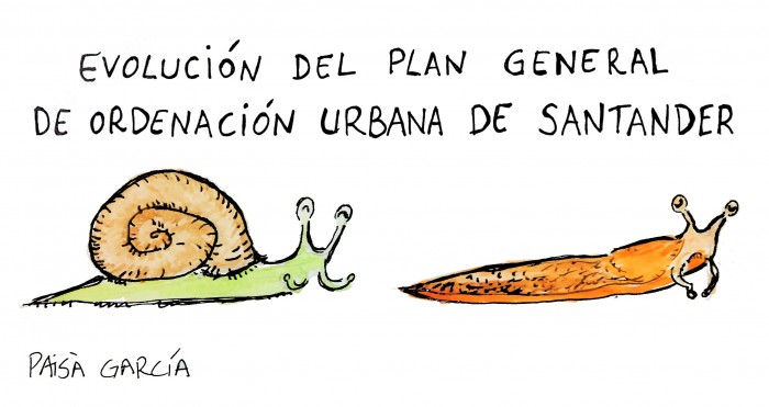 Viñeta del Paisá sobre el PGOU de Santander