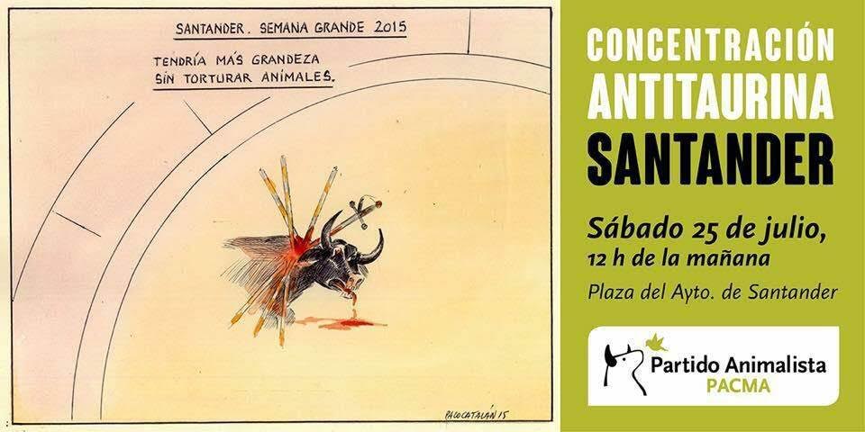Cartel de la convocatoria de la concentración del sábado 25.