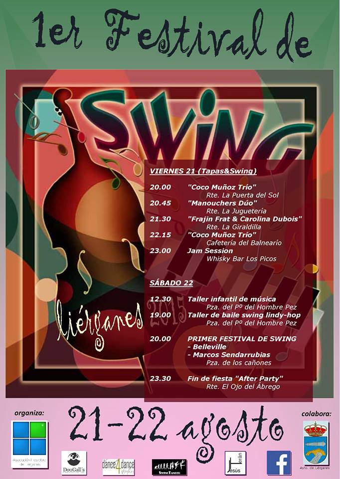 Cartel de este año del festival de swing.