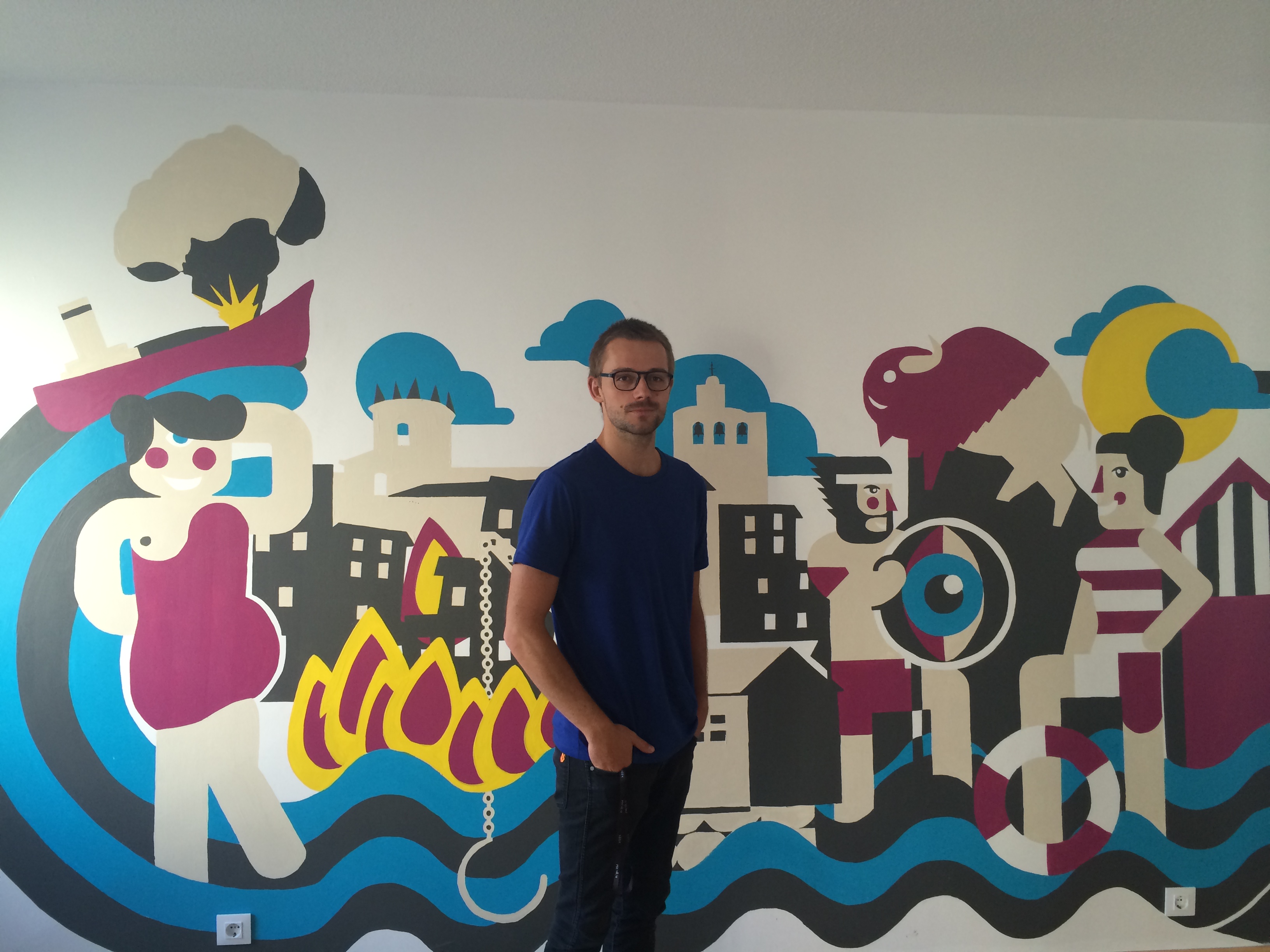 Johannes Fürst, uno de los tres socios de la empresa Montebelo