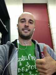 Israel Ruiz cántabro emigrante en Bélgica.