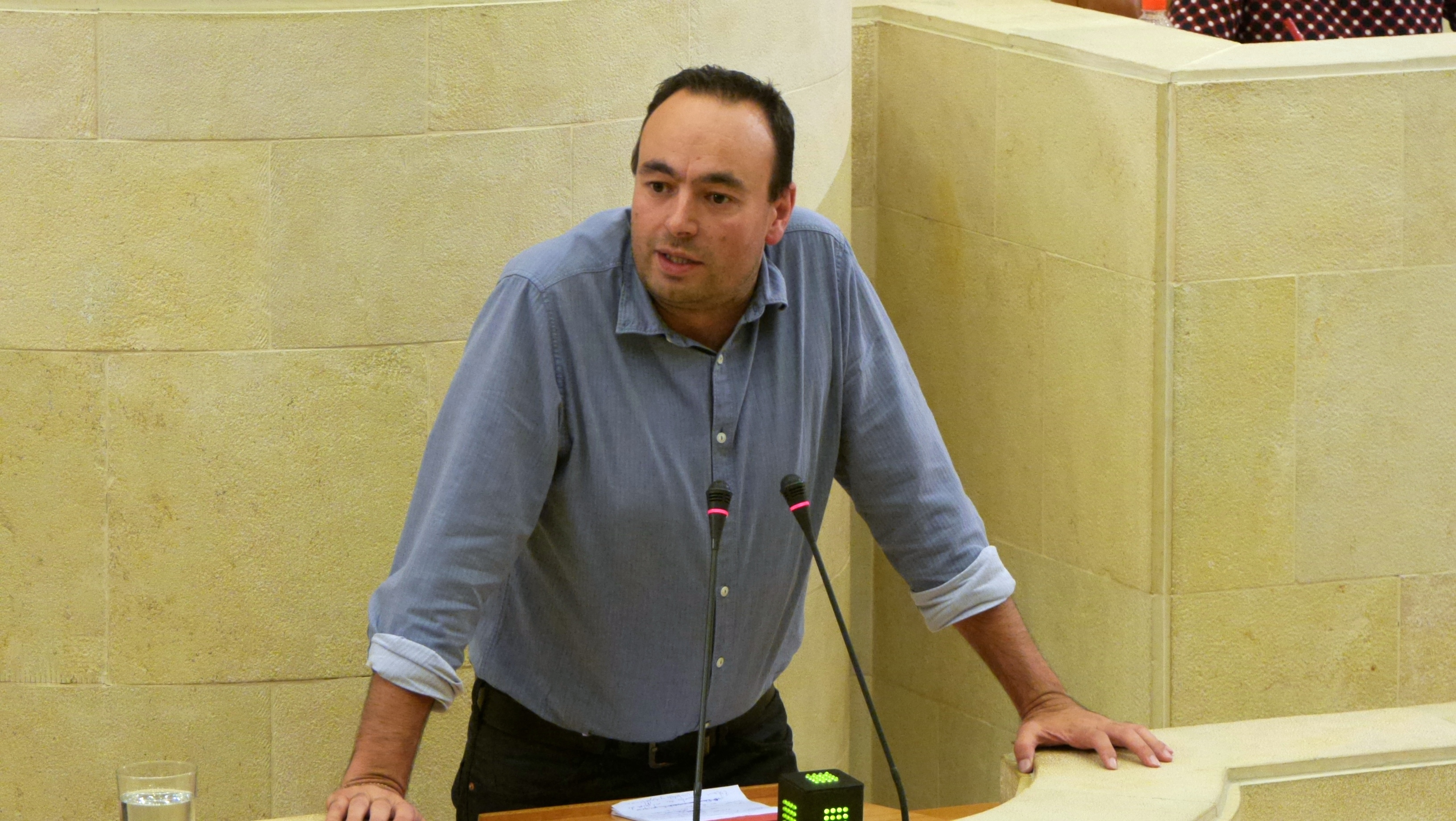 José Ramón Blanco, portavoz de Podemos