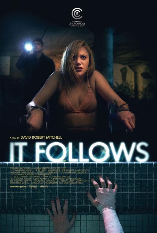 Cartel de 'It follows'.