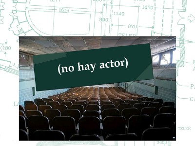 'No hay actor', el lunes en el cine Vimenor (Vioño).