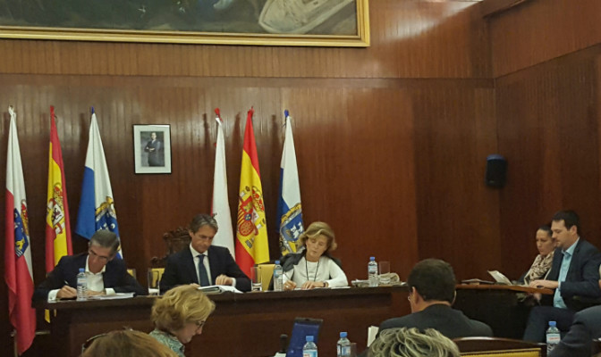 Pleno del Ayuntamiento de Santander