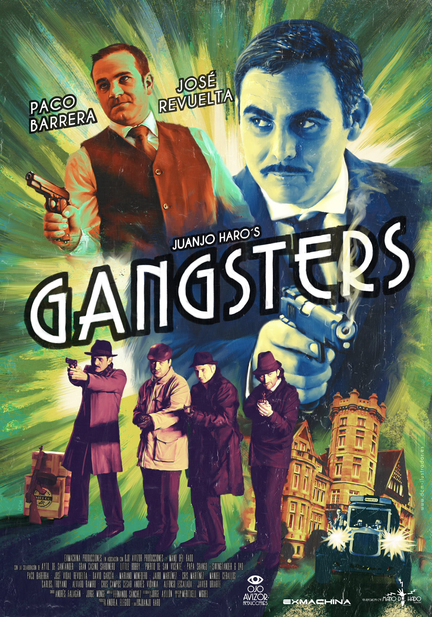 Cartel de presentación de 'Gansgetrs'.