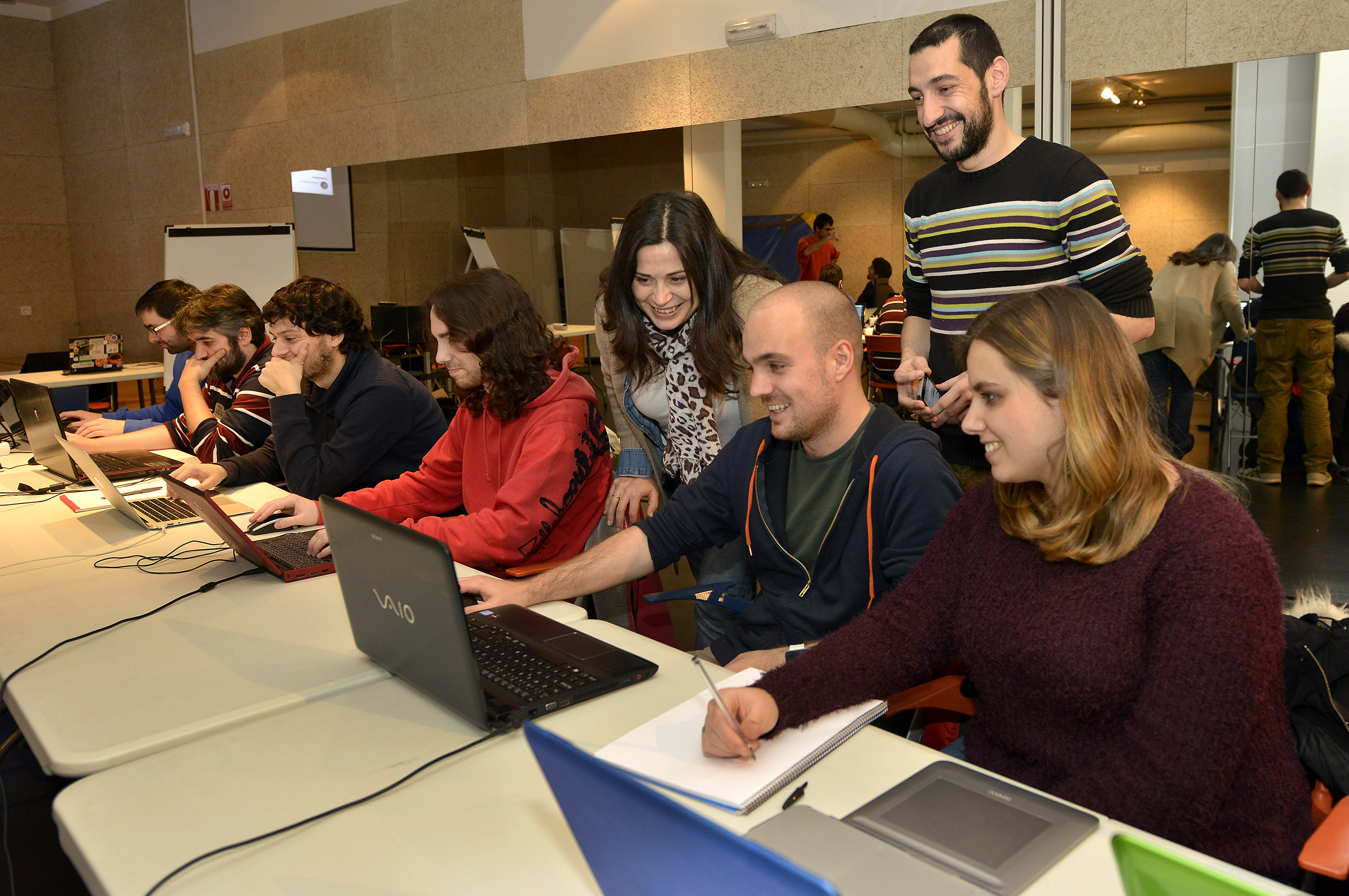 Inauguración del Global Game Jam 2016.