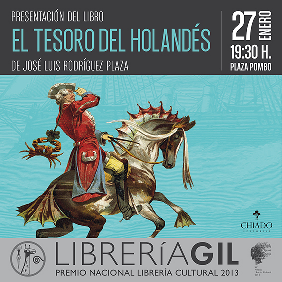 Librería Gil invita a la presentación del libro.