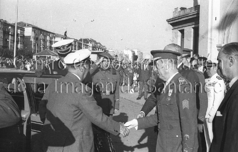 Franco en Santander