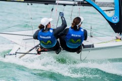 Tamara Echegoyen y Berta Betanzos, campeonas del mundo de 49er FX
