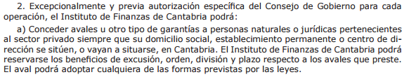 La nueva redacción, excluyendo ya los sectores estratégicos y otros criterios.