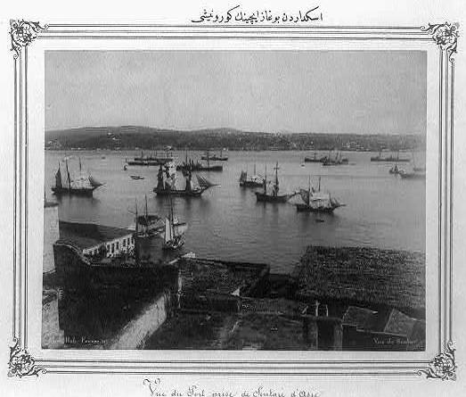 Vista del Bósforo desde Üsküdar. Library of Congress Prints and Photographs Division Washington, D.C.