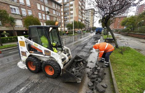 Obras de COPSESA en Torrelavega