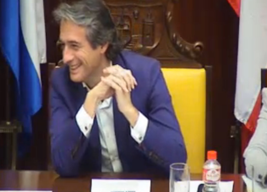 Iñigo de la Serna durante la sesión de este jueves.