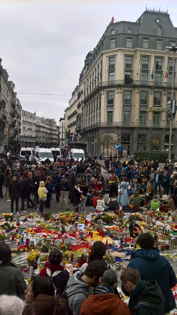 Detenciones en Bruselas (Foto: 15M Bruselas)