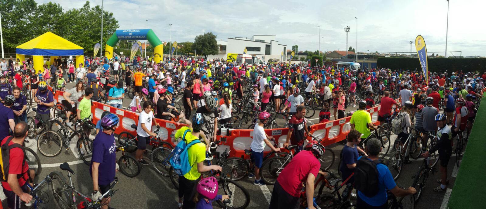 Más de mil asistentes al Día de la Bicicleta