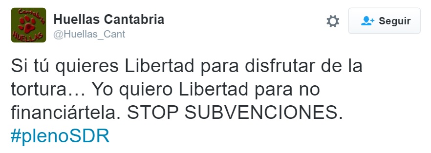 Desde Huellas Cantabria hicieron una gran campaña por una moción que no se ha presentado fácil.