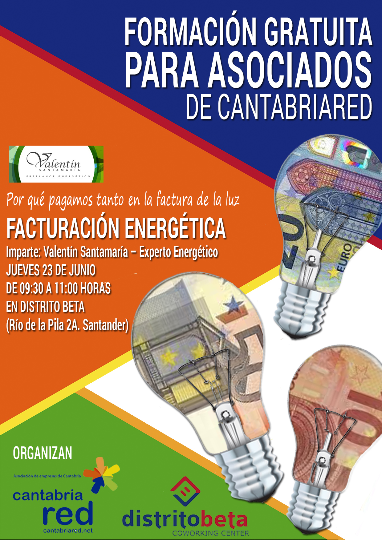 Cartel de presentación del curso.